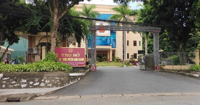 Trụ sở ủy ban Nhân dân huyện Lang Chánh. (Nguồn: vtc) Thanh Hóa: Khởi kiện nhiều cán bộ vay nợ không có khả năng trả ảnh 1
