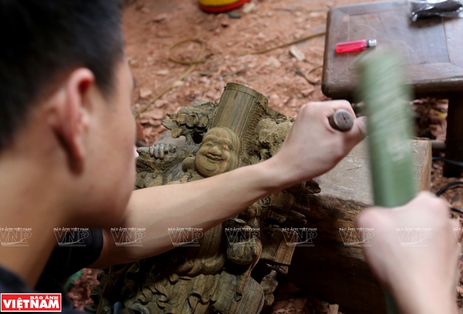 Đồ mỹ nghệ Vân Hà - sự kết hợp khéo léo giữa gỗ và khối óc người thợ ảnh 2