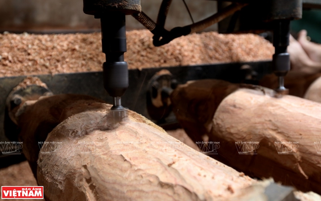 Đồ mỹ nghệ Vân Hà - sự kết hợp khéo léo giữa gỗ và khối óc người thợ ảnh 4