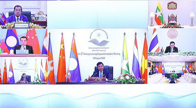 Các nhà lãnh đạo Mekong-Lan Thương cam kết hợp tác kinh tế ảnh 1
