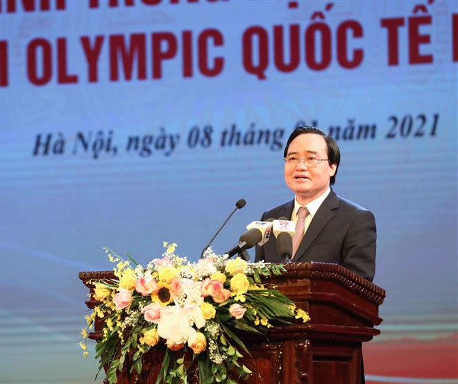 Thủ tướng tuyên dương học sinh Trung học đoạt giải Olympic quốc tế ảnh 3