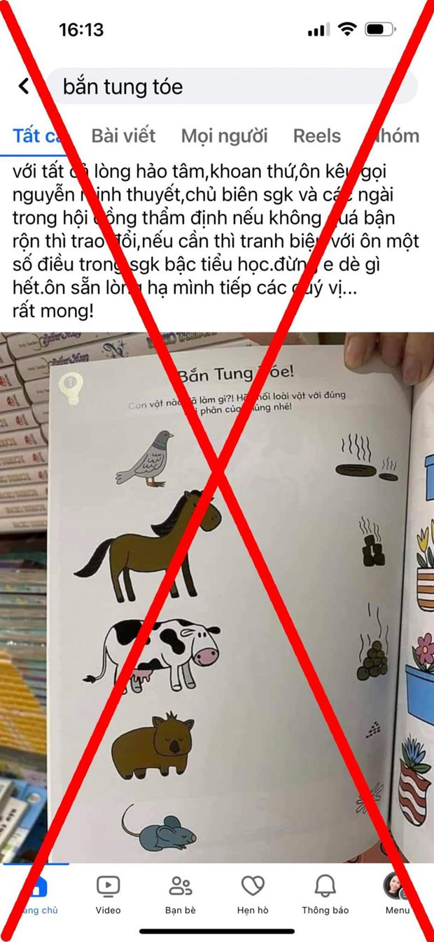 Không lan truyền thông tin chưa được kiểm chứng về sách giáo khoa ảnh 2