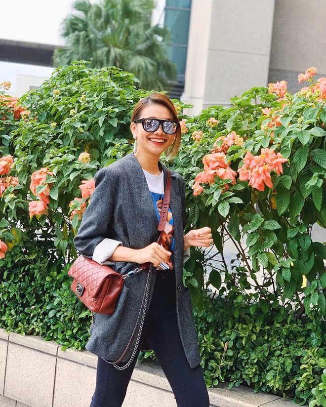 Trời trở rét, dàn sao Việt lăng xê áo khoác, blazer ấm áp ảnh 5