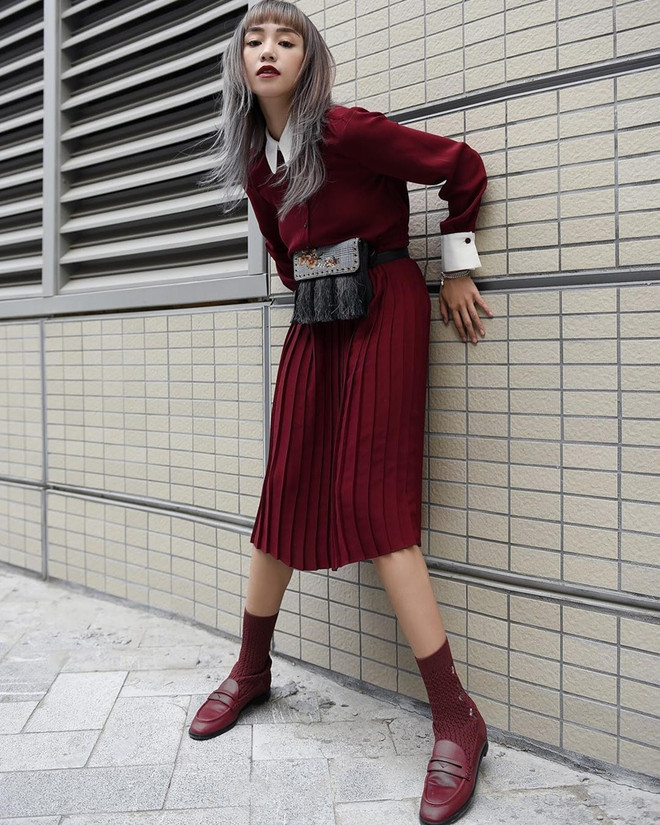 Trời trở rét, dàn sao Việt lăng xê áo khoác, blazer ấm áp ảnh 3