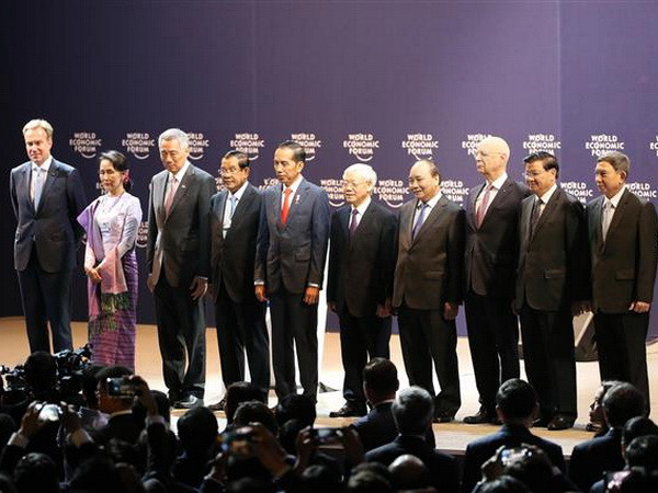 Chính thức khai mạc Diễn đàn Kinh tế Thế giới về ASEAN 2018 ảnh 1