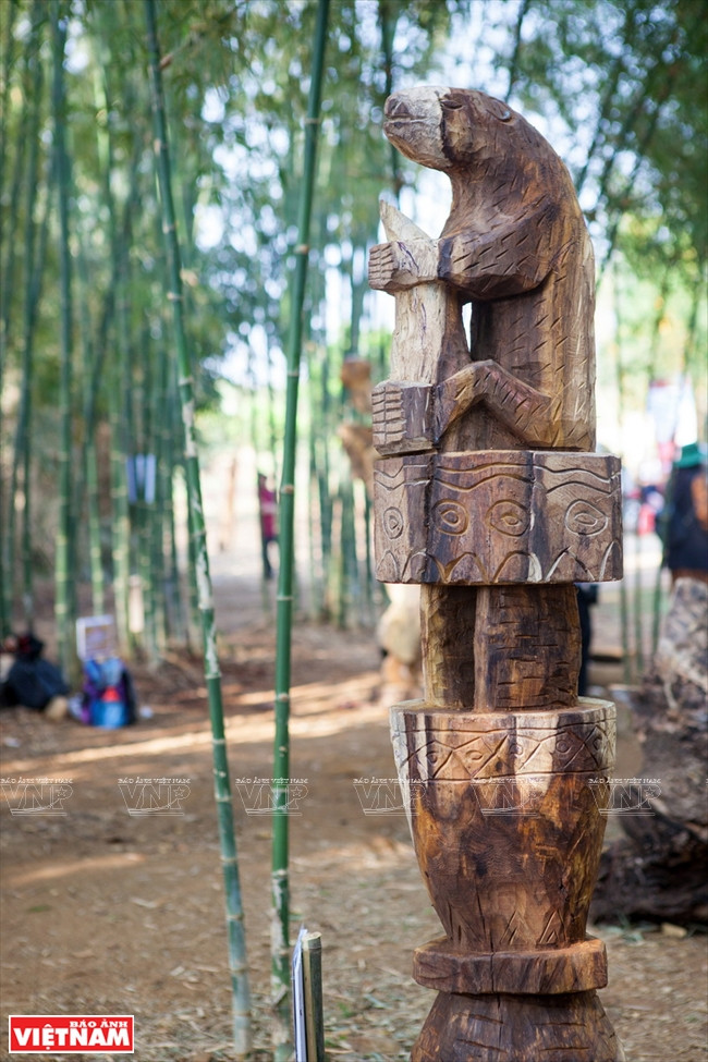 Tượng gỗ Tây Nguyên: Những pho sử thi bước ra từ đại ngàn ảnh 10