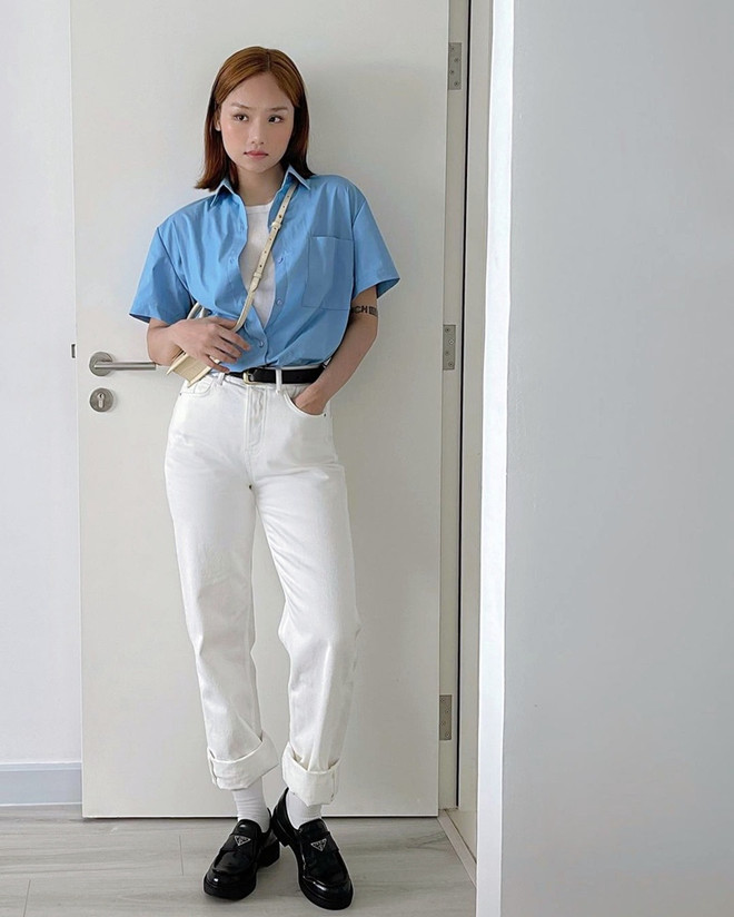 Ngắm trang phục đời thường của sao Việt trong những ngày giãn cách ảnh 12