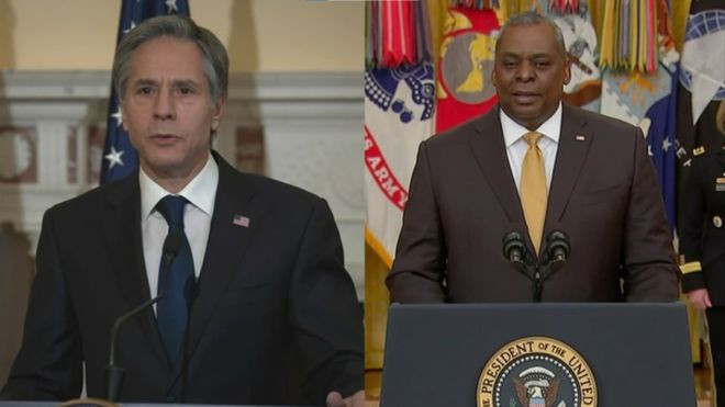 Bộ trưởng Quốc phòng và Ngoại trưởng Mỹ công du châu Á ảnh 1