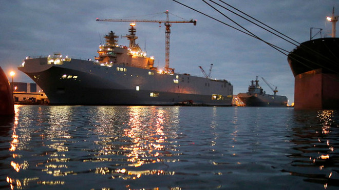 Le Figaro: Pháp xem xét đánh đắm các Mistral đóng cho Nga ảnh 1