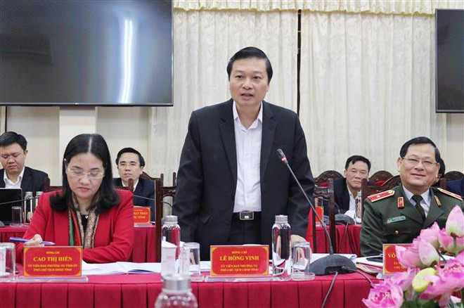 Thường trực Ban Bí thư làm việc với ban thường vụ Tỉnh ủy Nghệ An ảnh 2