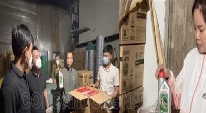 Đồng Nai triệt phá đường dây sản xuất, buôn bán dầu nhớt giả liên tỉnh ảnh 1