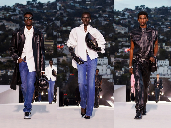 Versace Thu Đông 2023: Tìm lại hào quang Hollywood thuở hoàng kim ảnh 12