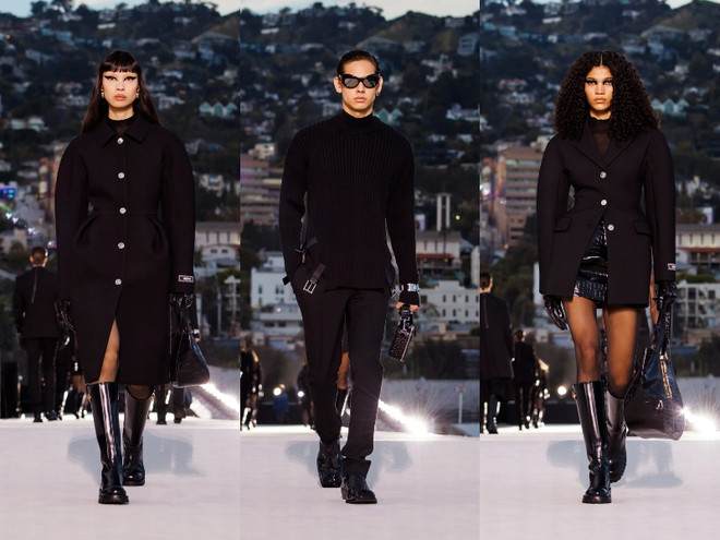 Versace Thu Đông 2023: Tìm lại hào quang Hollywood thuở hoàng kim ảnh 9