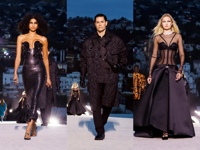 Versace Thu Đông 2023: Tìm lại hào quang Hollywood thuở hoàng kim ảnh 26