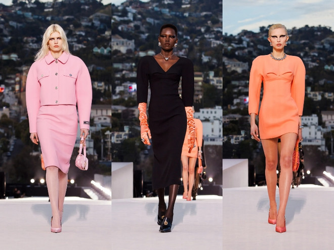 Versace Thu Đông 2023: Tìm lại hào quang Hollywood thuở hoàng kim ảnh 6