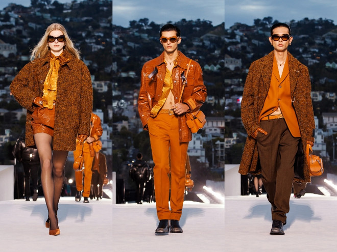 Versace Thu Đông 2023: Tìm lại hào quang Hollywood thuở hoàng kim ảnh 16