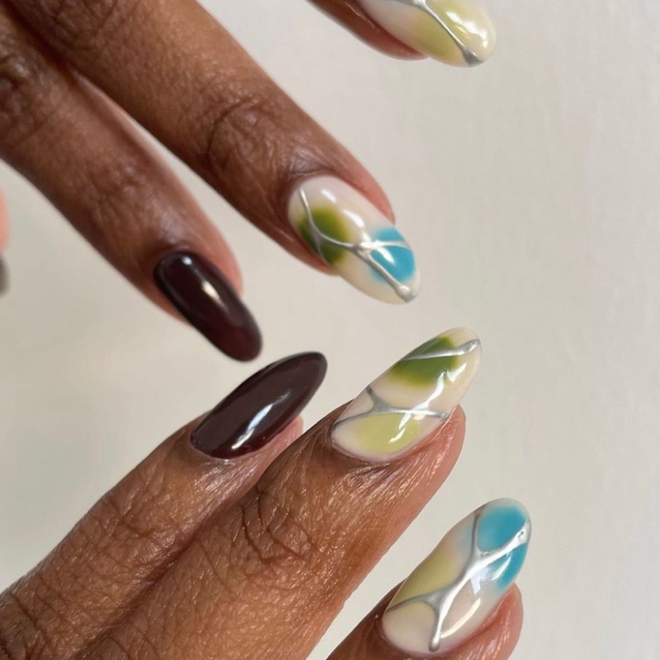 Bó túi 8 mẫu nail thịnh hành dành cho cô những nàng sành điệu ảnh 8