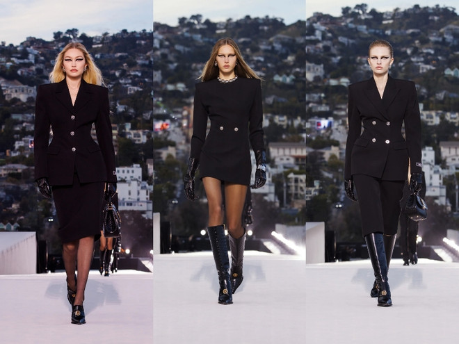 Versace Thu Đông 2023: Tìm lại hào quang Hollywood thuở hoàng kim ảnh 2