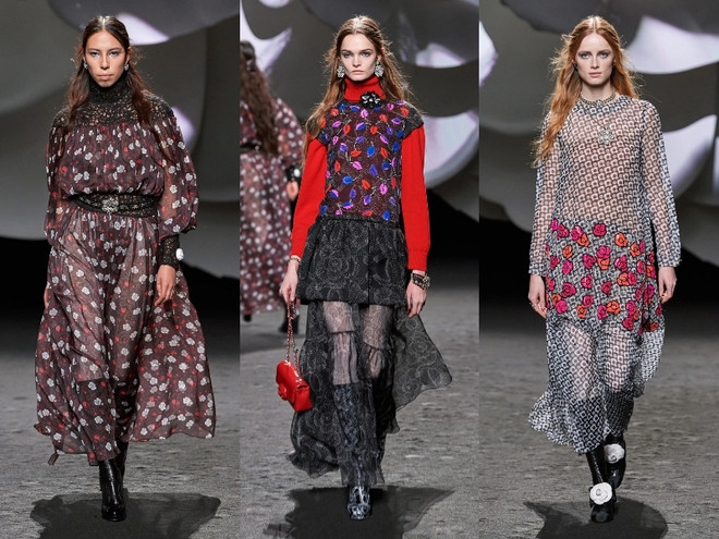 Chanel Thu Đông 2023: Mùa hoa trà nở rộ nơi trái tim nước Pháp ảnh 23