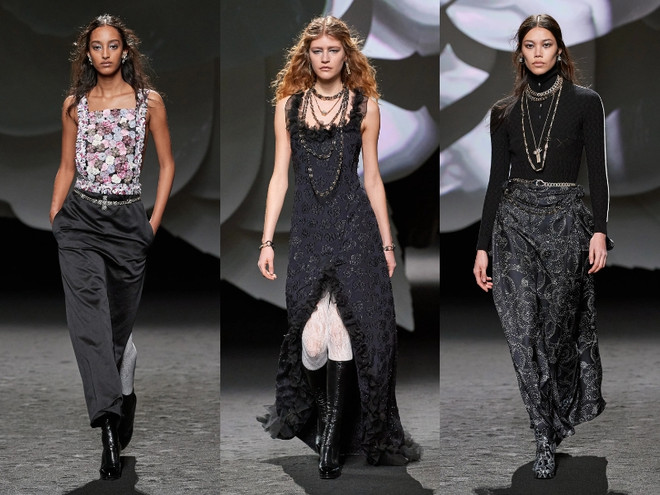 Chanel Thu Đông 2023: Mùa hoa trà nở rộ nơi trái tim nước Pháp ảnh 21