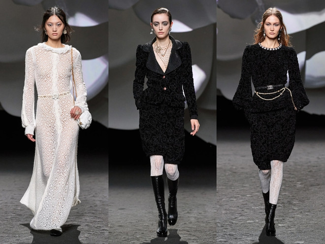 Chanel Thu Đông 2023: Mùa hoa trà nở rộ nơi trái tim nước Pháp ảnh 20