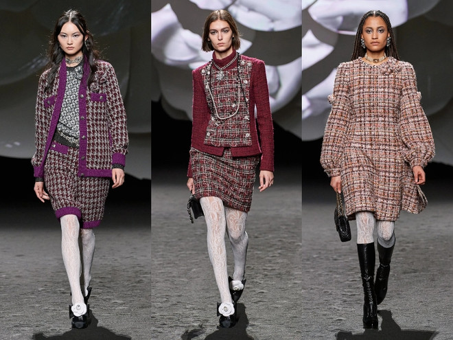 Chanel Thu Đông 2023: Mùa hoa trà nở rộ nơi trái tim nước Pháp ảnh 15