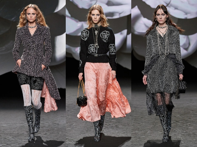 Chanel Thu Đông 2023: Mùa hoa trà nở rộ nơi trái tim nước Pháp ảnh 12