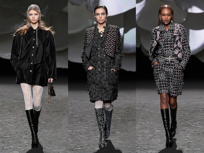 Chanel Thu Đông 2023: Mùa hoa trà nở rộ nơi trái tim nước Pháp ảnh 10