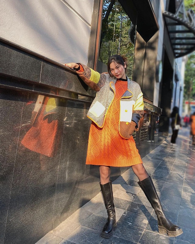 Phong cách bánh bèo phủ sóng street style của dàn sao Việt ảnh 22