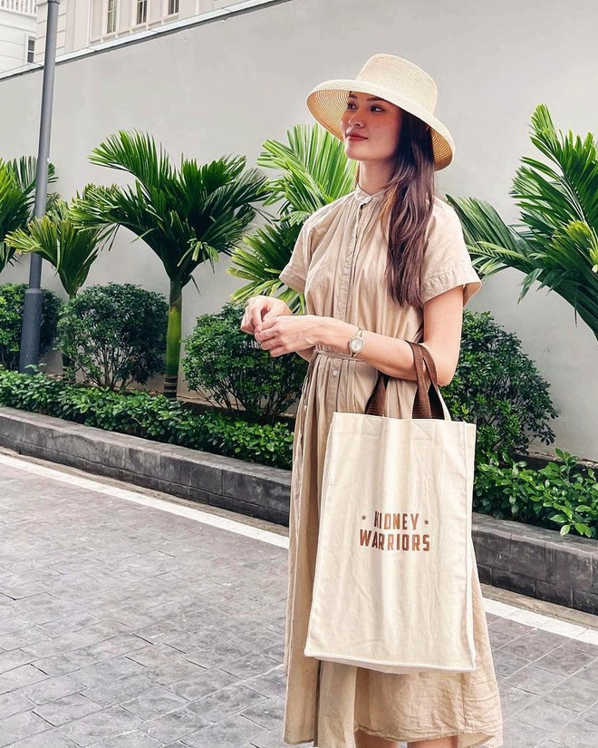 Phong cách bánh bèo phủ sóng street style của dàn sao Việt ảnh 5