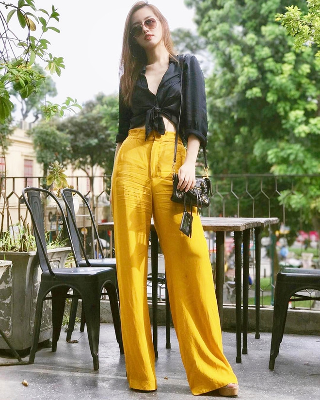 Mỹ nhân Việt biến tấu sơmi sành điệu trên sàn diễn street style ảnh 6