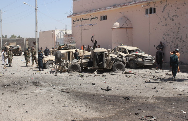 Nổ gần Đại sứ quán Mỹ tại Afghanistan khiến 9 người thương vong ảnh 1