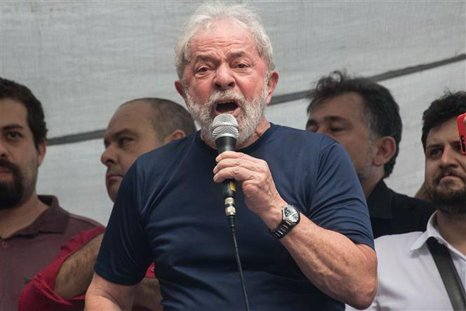 Cựu Tổng thống Luiz Inacio Lula da Silva. (Ảnh: AFP/TTXVN) Brazil: Bác bỏ khả năng hủy bản án với cựu Tổng thống Lula da Silva ảnh 1