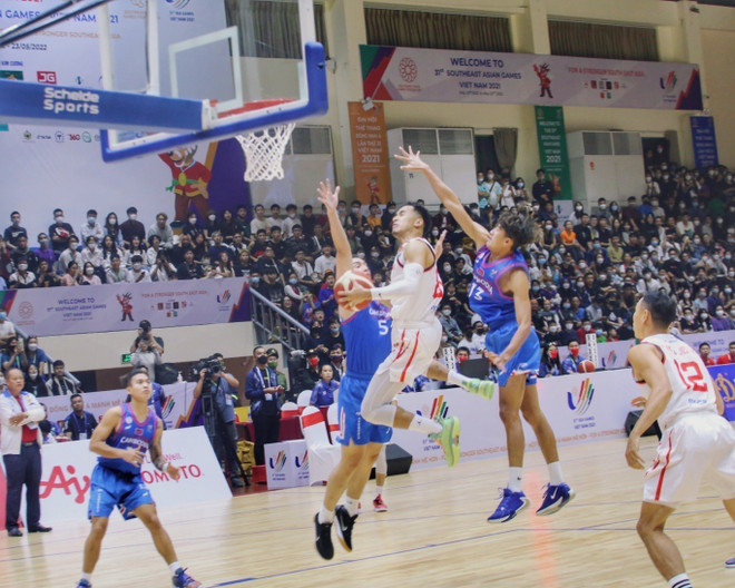 SEA Games 31: Bóng rổ nam và nữ Việt Nam thắng áp đảo 2 trận mở màn ảnh 1