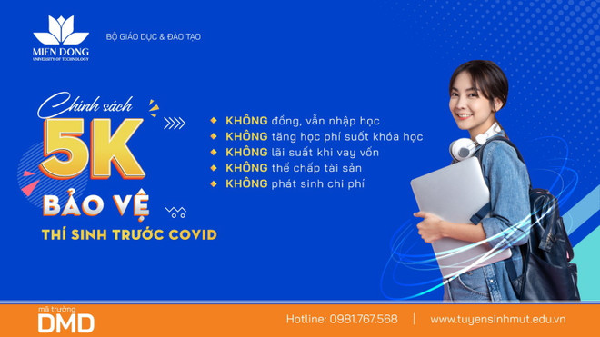 ĐH Công nghệ Miền Đông nhận hồ sơ xét tuyển học bạ đến ngày 31/8 ảnh 2