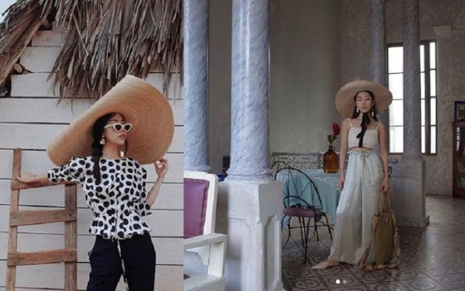 Mix đồ linh hoạt với mũ rộng vành “che cả thế giới” của Jacquemus ảnh 8