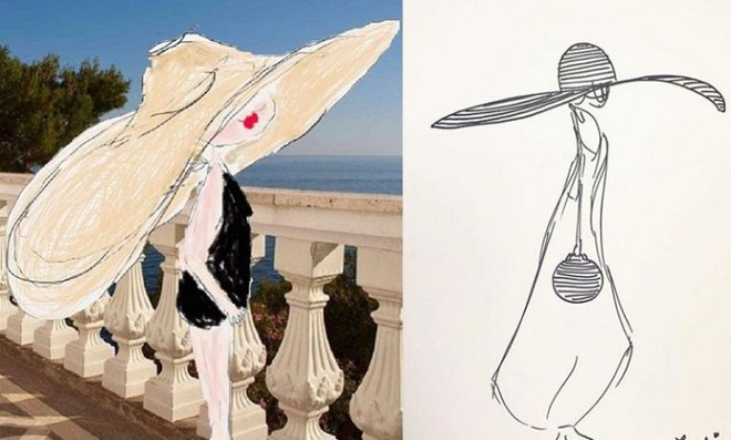 Mix đồ linh hoạt với mũ rộng vành “che cả thế giới” của Jacquemus ảnh 1