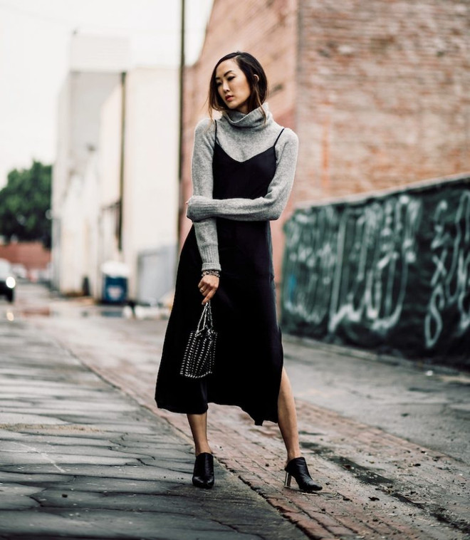 Gợi ý 5 cách mix đầm bất bại dành cho phái đẹp trong ngày lạnh ảnh 1