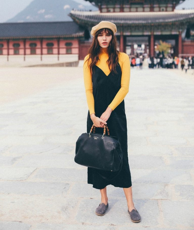 Gợi ý 5 cách mix đầm bất bại dành cho phái đẹp trong ngày lạnh ảnh 2