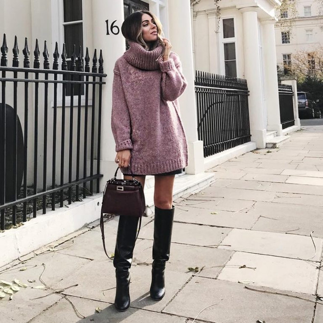 Gợi ý 5 cách mix đầm bất bại dành cho phái đẹp trong ngày lạnh ảnh 10