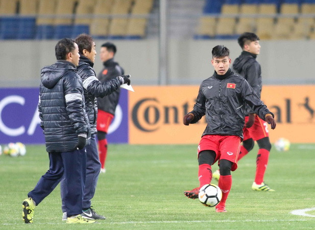 Tuyển thủ U23 Việt Nam tin tưởng sẽ có kết quả tốt trước Hàn Quốc ảnh 1