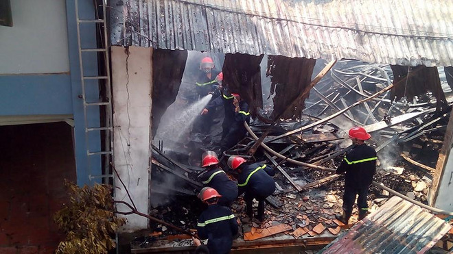 Hà Nội: Cháy lớn tại Cụm công nghiệp làng nghề Liên Hà ảnh 2