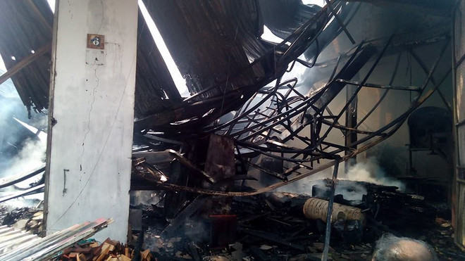 Hà Nội: Cháy lớn tại Cụm công nghiệp làng nghề Liên Hà ảnh 5