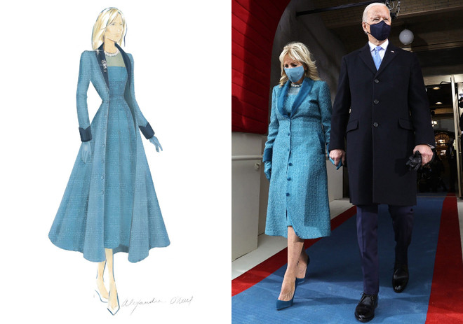 Khoảnh khắc thời trang nổi bật tại lễ nhậm chức Tổng thống Mỹ ảnh 3
