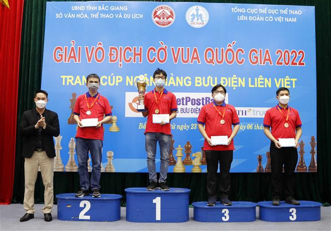 Giải vô địch cờ vua quốc gia 2022 tại Bắc Giang không có nhiều bất ngờ ảnh 1