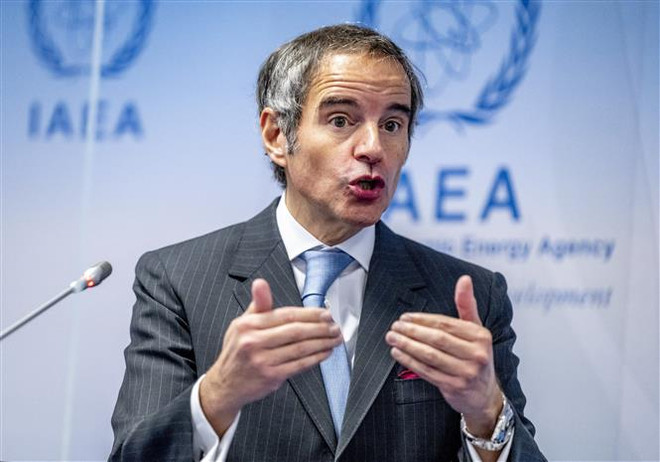 Tổng Giám đốc IAEA Rafael Grossi. (Ảnh: AFP/TTXVN) Iran hy vọng tìm được tiếng nói chung với IAEA trong vấn đề hạt nhân ảnh 1