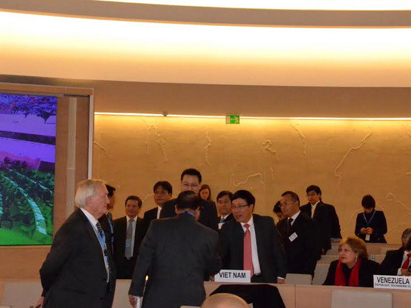 Việt Nam ủng hộ nỗ lực thực hiện bảo đảm quyền con người ảnh 1