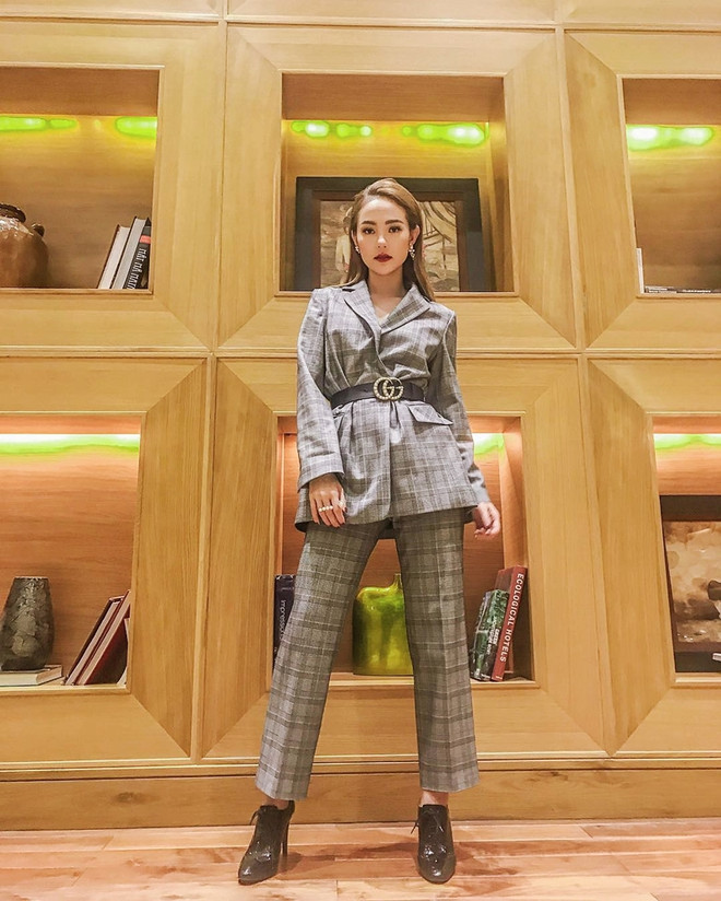 Hồ Ngọc Hà sang chảnh, Lan Khuê điệu đà trong street style dịp lễ ảnh 9