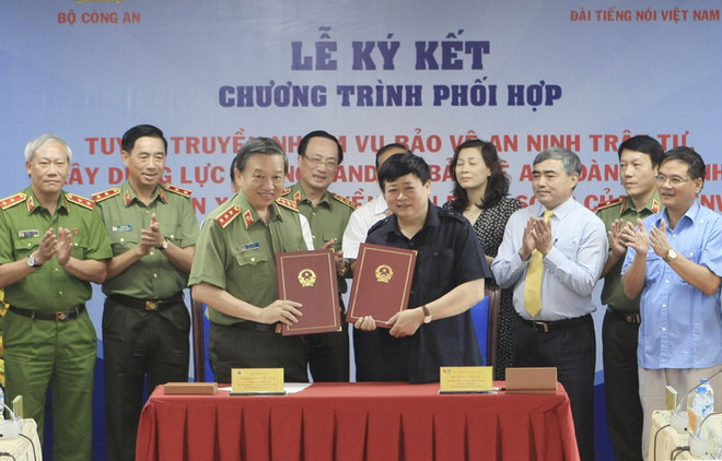 Bộ Công an và Đài TNVN phối hợp tuyên truyền bảo vệ an ninh trật tự ảnh 1