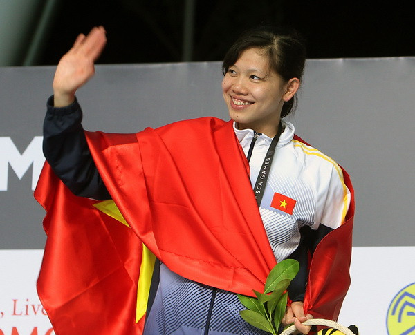 Ánh Viên nhận tin vui với tấm huy chương vàng thứ 5 tại SEA Games 29 ảnh 1